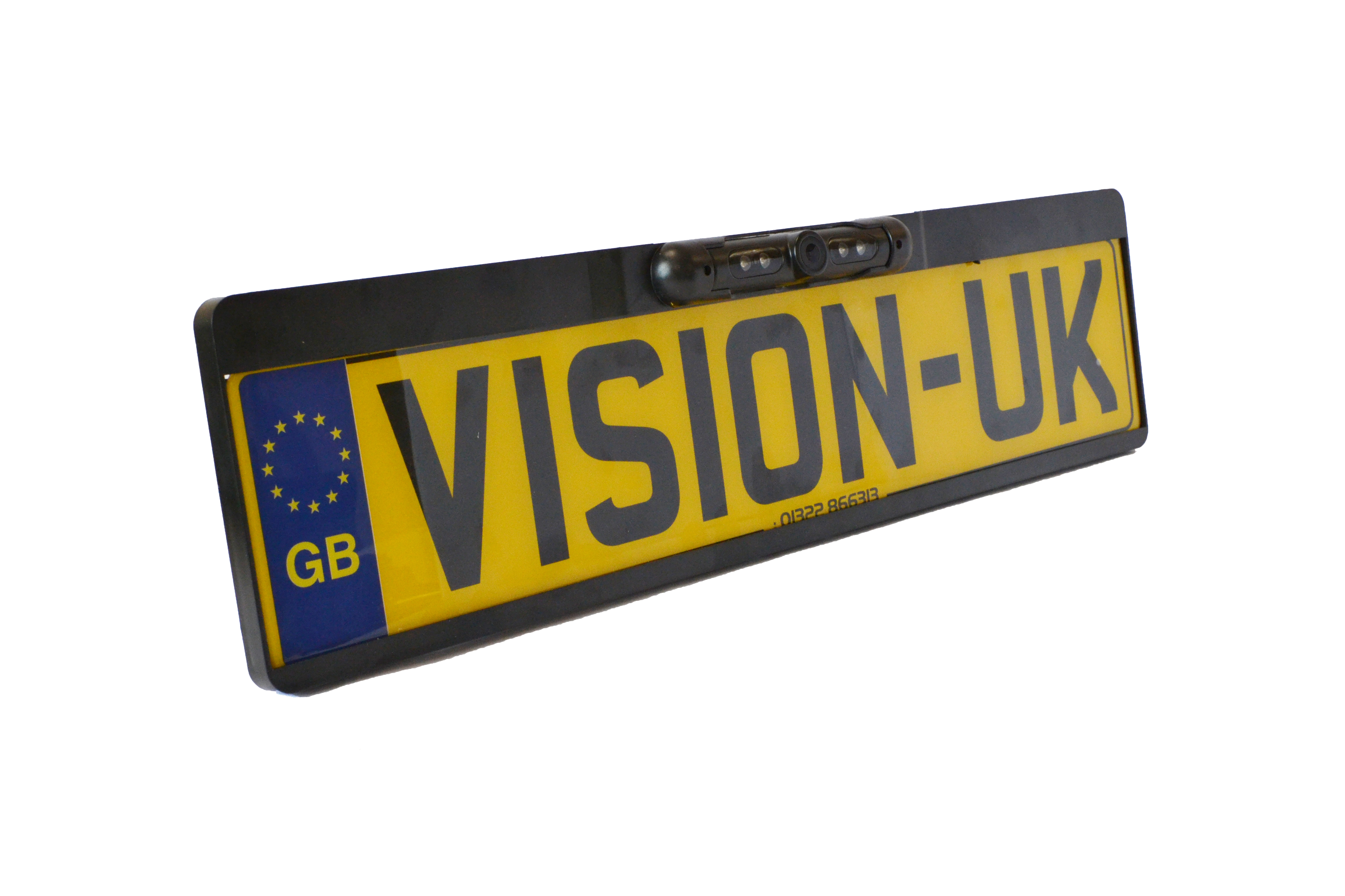 reversing camera number plate holder