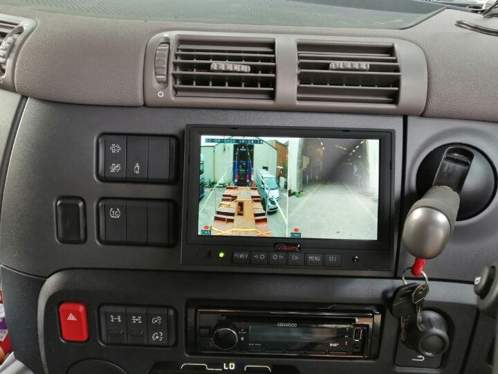 front and rear view camera monitor