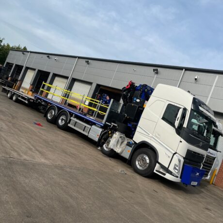 volvo yard with trailer 2