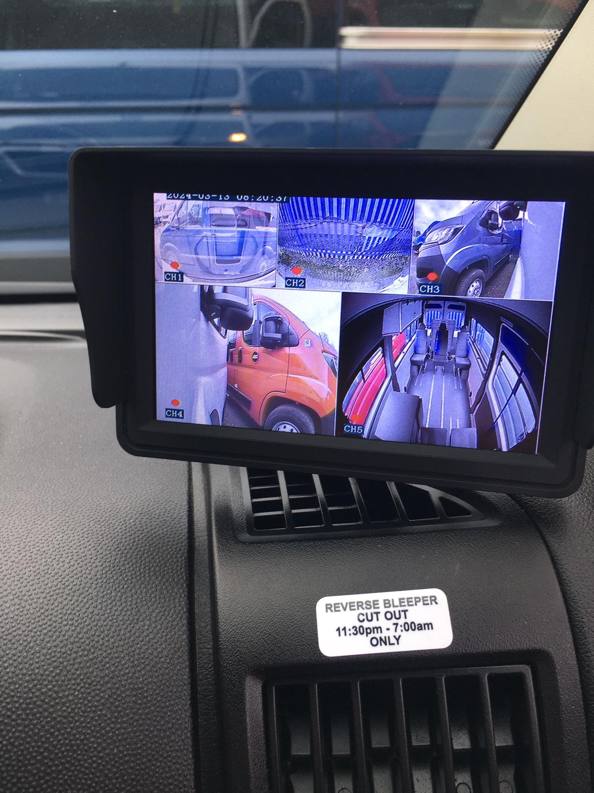Recording and vision system for Mini-Buses